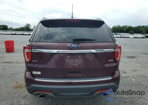 2018 Ford Explorer Xlt z USA, uszkodzony, nr VIN 1FM5K8D86JGC21055